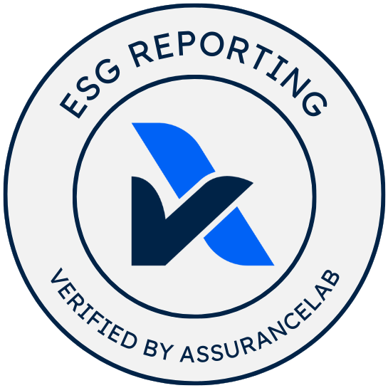 ESG Reporting, Verified by Assurancelab, Certificate
